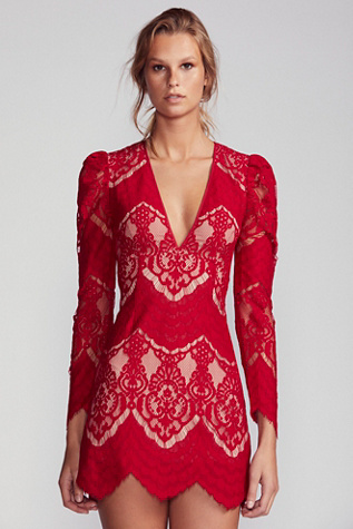 Maroon Cocktail Dress